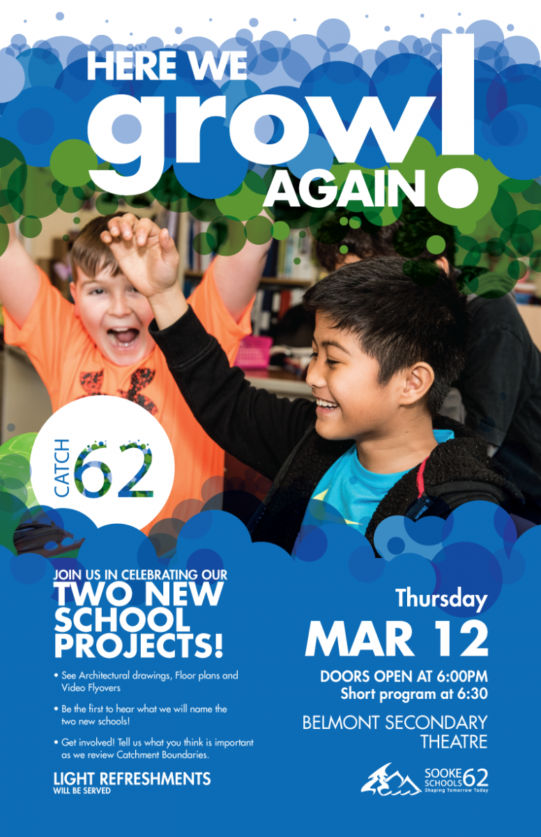 Poster for new schools information session